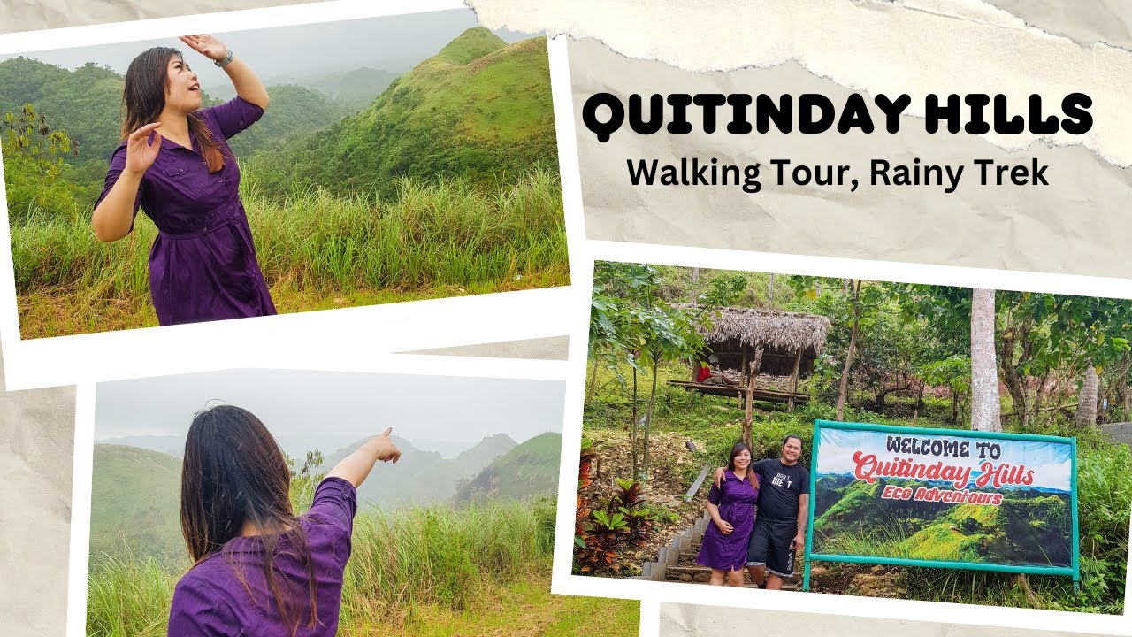 Quitinday Hills Chocolate Hills of Bicol Walking Tour YouTube