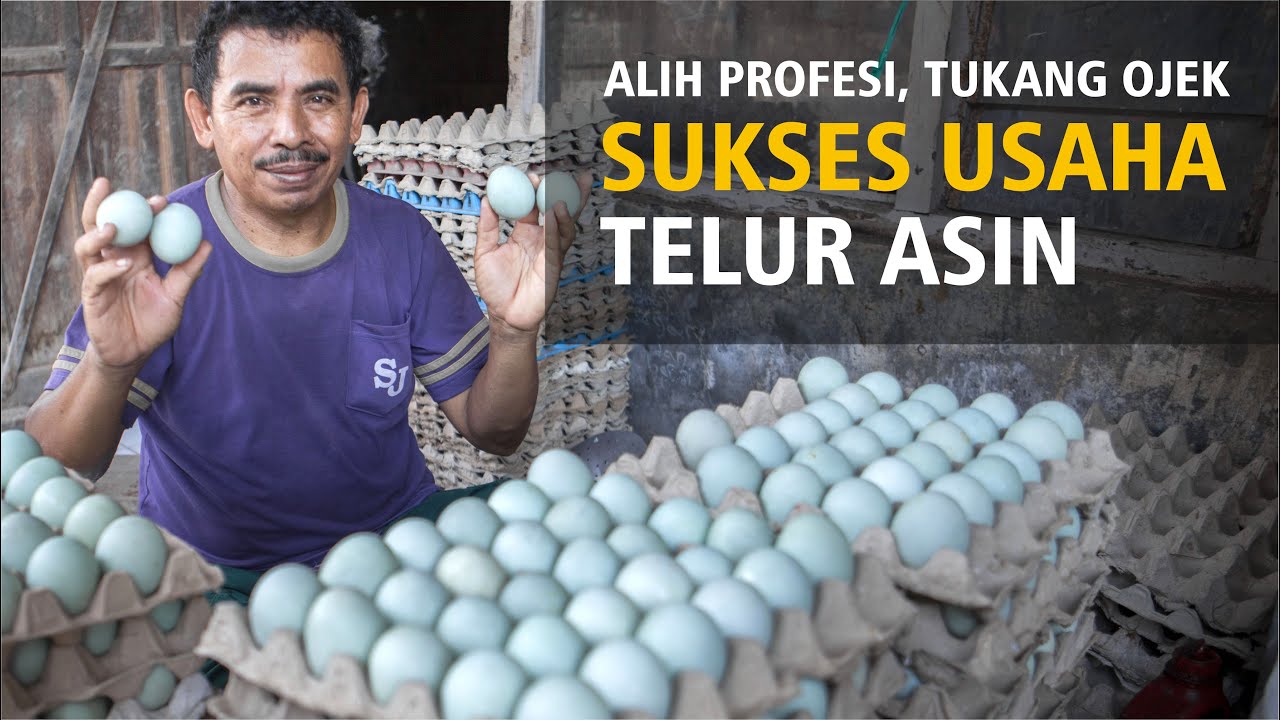 Pembuatan Telur Asin Pak Tompo Indramayu