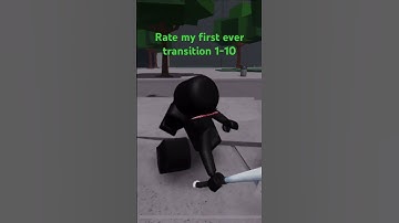 Rate my first ever transition 1-10 (headphone warning) #roblox #tsb #transition