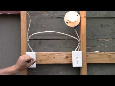 Video: Kaip padaryti trijų krypčių elektros jungiklį?