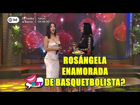 Rosángela Espinoza enamorada de basquetbolista Andrew Taylor Smith