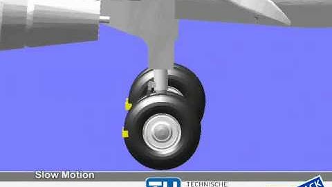 SIMPACK Multibody Simulation (MBS) - Aerospace - Aircraft Landing