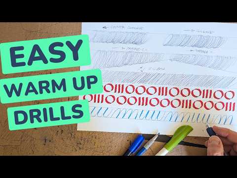 5-Minute Calligraphy Warm-Up Routine (Follow Along)
