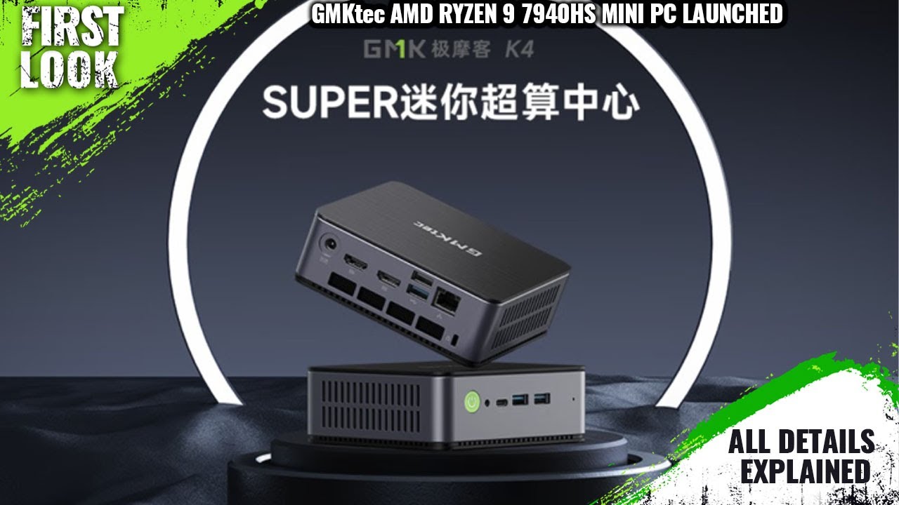 GMKtec AMD Ryzen 9 7940HS Mini PC Launched - Price @ $430