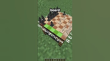 Can You Beat Chess In Minecraft? #minecraft