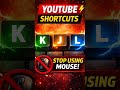 You’re Using YouTube Wrong! Try These Shortcuts 😮😅 #shortsfeed #shortvideo #shorts #tamil #trending