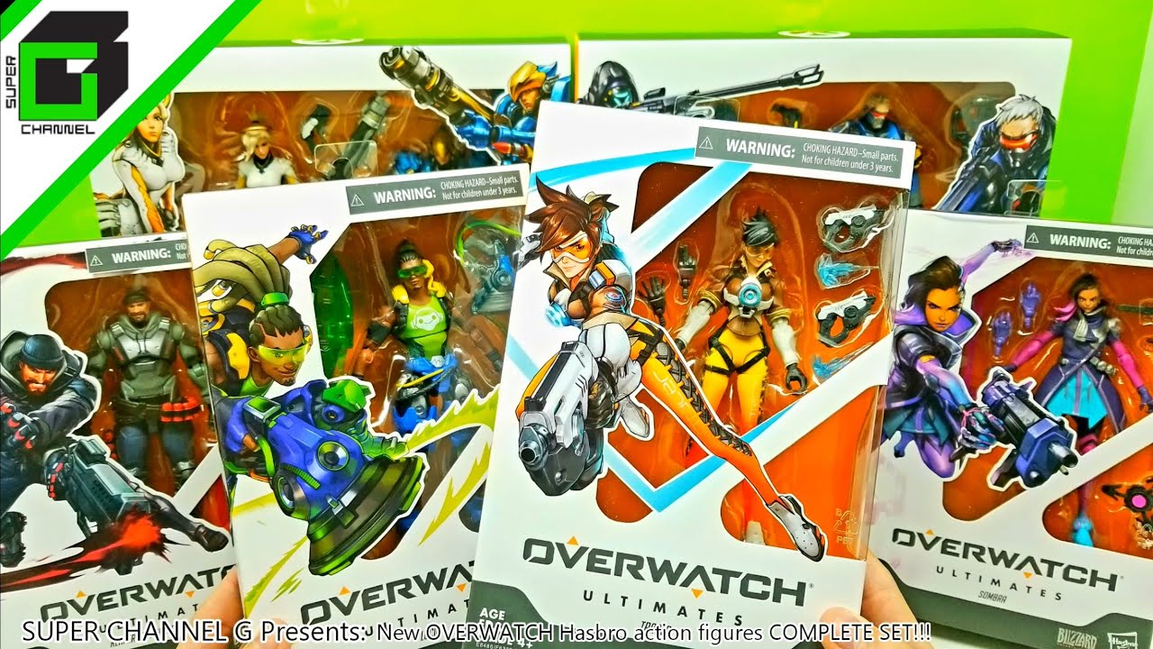 New Overwatch Ultimates Action Figures By Hasbro Complete