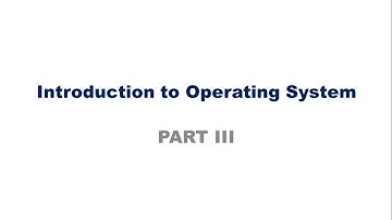 KTU IT 305 Operating System Module 1-Introduction to Operating System-Part III