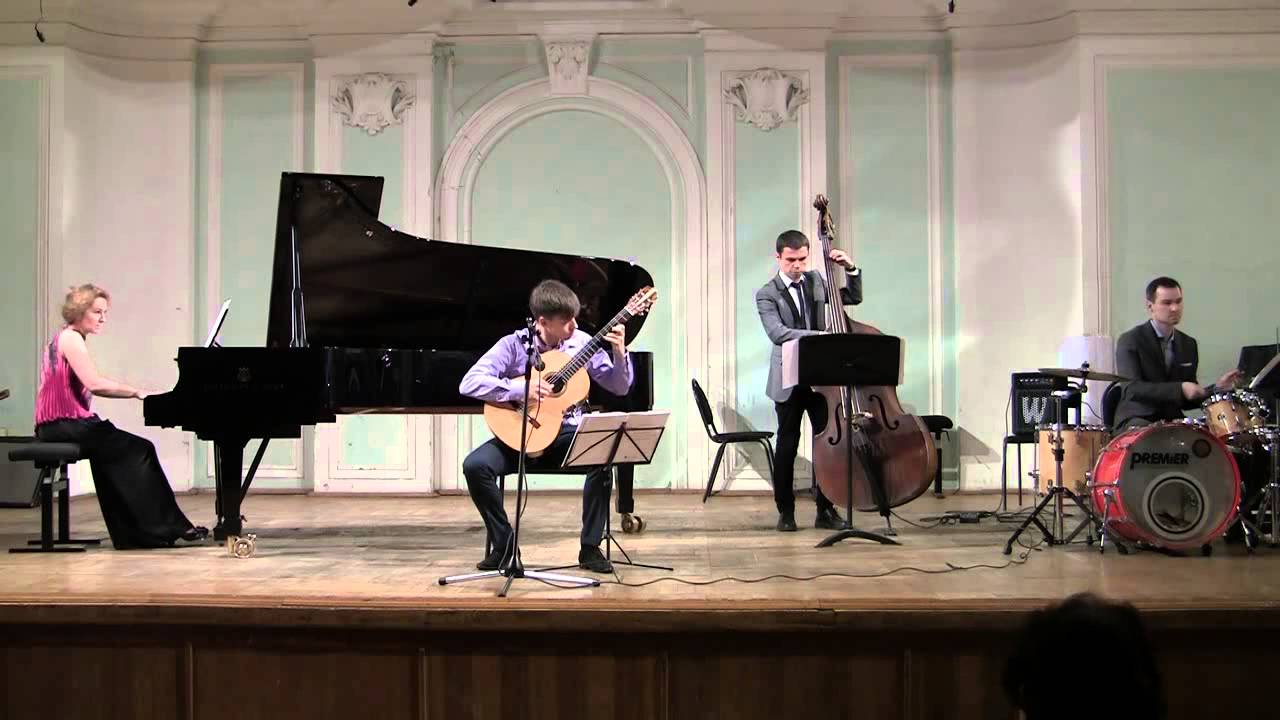 Claude Bolling, Concerto for classic Guitar and jazz piano YouTube