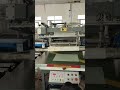 Fully automatic flat screen printing machine