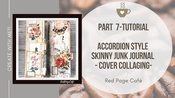 Create with Me - Accordion Junk Journal - Part 7- Cover Collaging! #traciefoxcreativedt advert