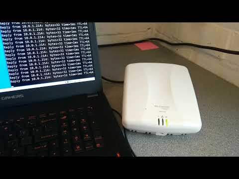 How to factory reset an HP ProCurve MSM410 Access Point