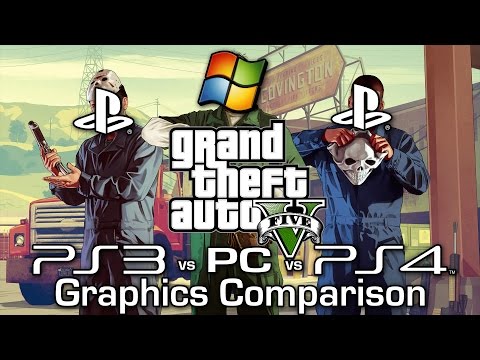 GTA V - PS3 Vs PS4 Vs PC - Graphics Comparison
