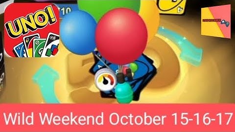 UNO Mobile - Gameplay Walkthrough Part 20 - Wild Weekend October 15-16-17 (iOS, Android)