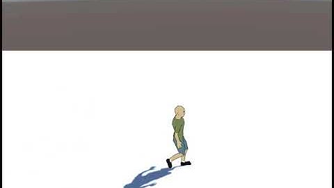 050_Autonomous Virtual Human Simulation (AVHS)- Unity Game Engine-001- Basic walk