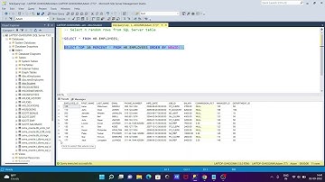 How to select n random rows from SQL Server