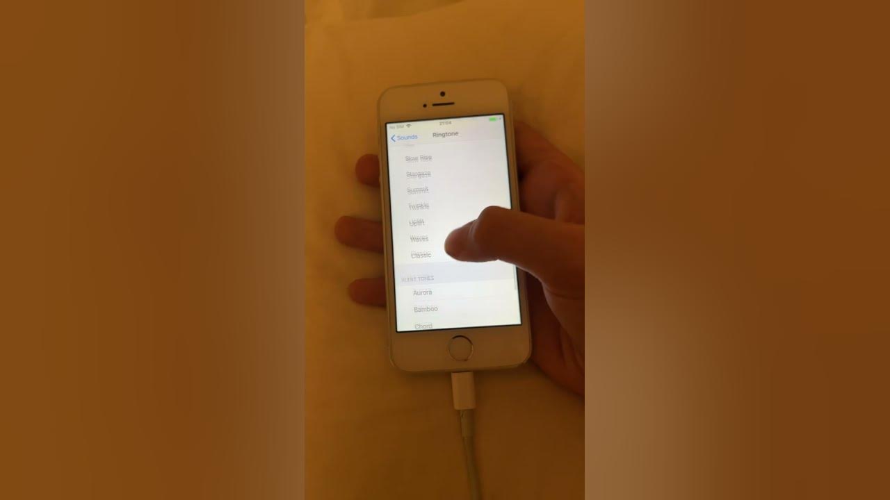 Opening vs marimba iPhone ringtones