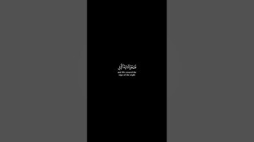 ويدع الإنسان بالشر دعاءه بالخير || القارئ ياسر الدوسري #كرومات_قرآن #quran
