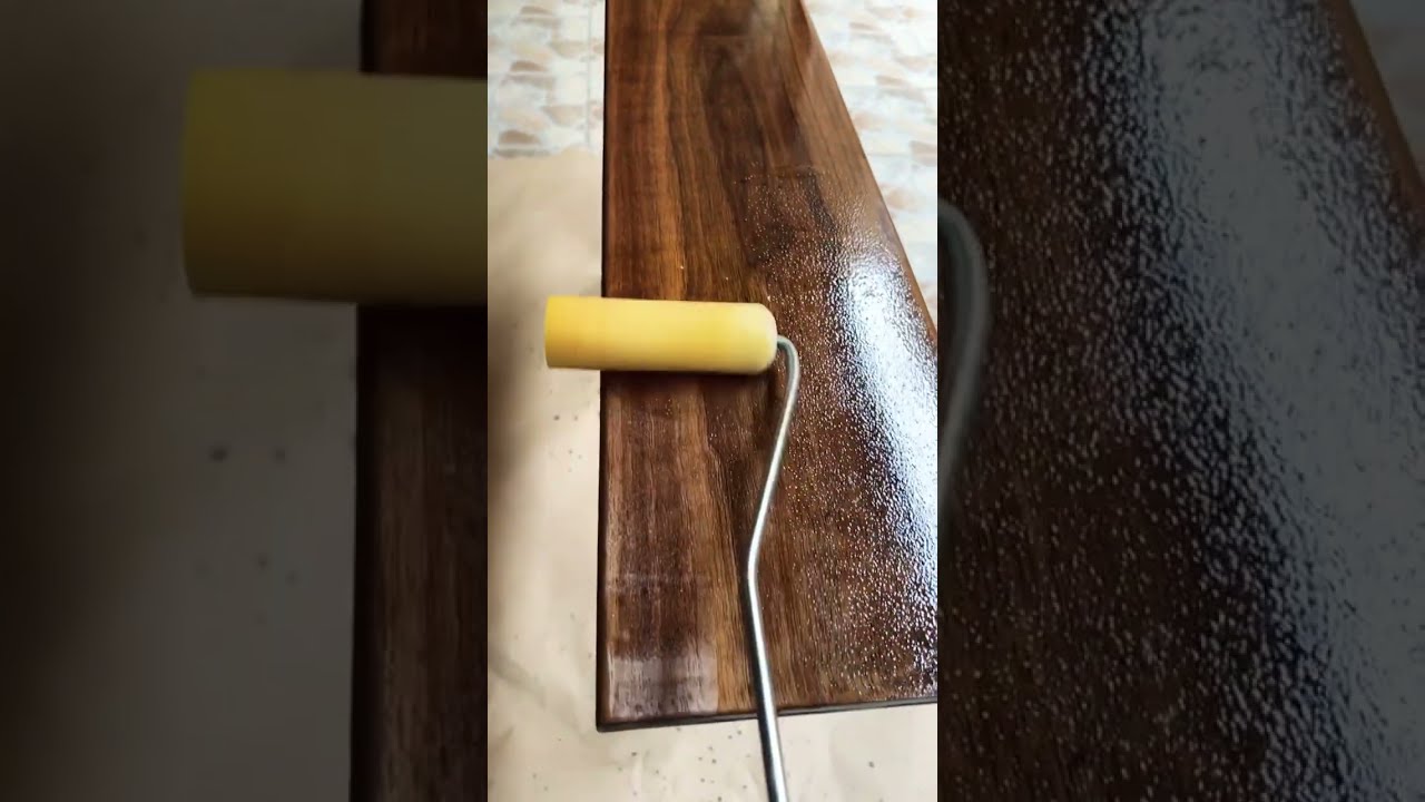 Life Hacks Satisfying Wood Polyurethane Matural Walnut Finish Side Table Woodworker