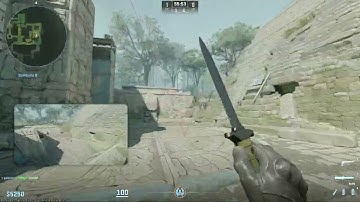 ANCIENT T-SPAWN TO B LONG SMOKE!!! #shorts #cs2