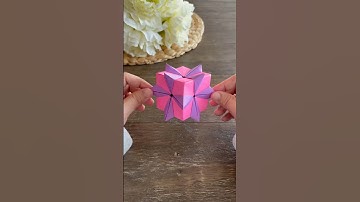 Easy Origami Cube - DIY Fidget Toy #papercraft #origamicube #easypapercraft #fidgettoys
