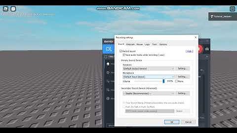 easy Tutorial how to turn on your mic on bandicam