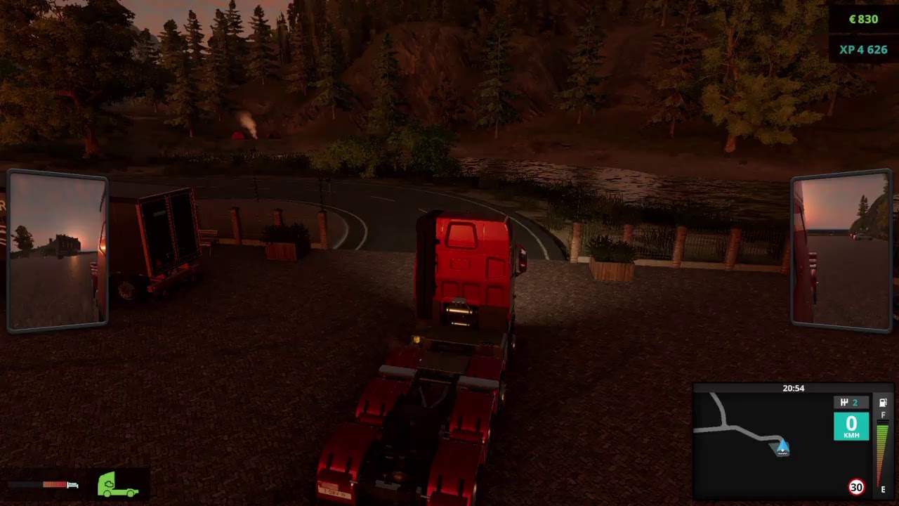 Truck driver ps4 gameplay YouTube