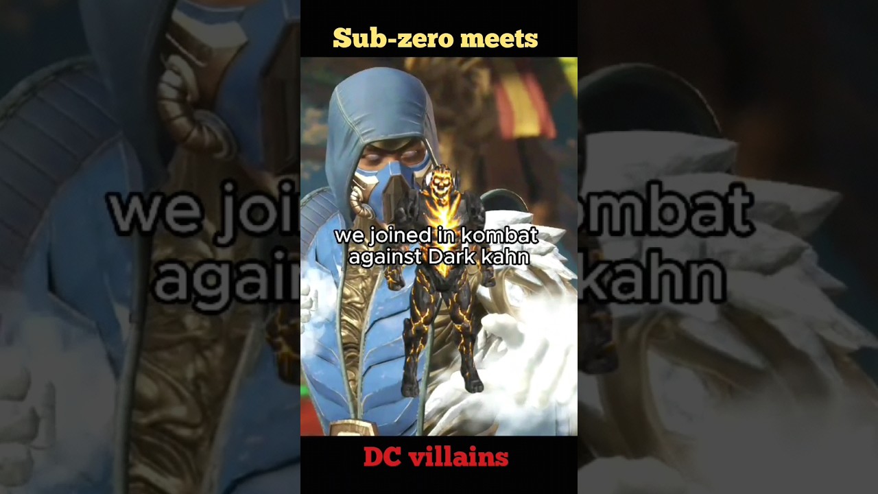 Sub-zero meets DC villains 