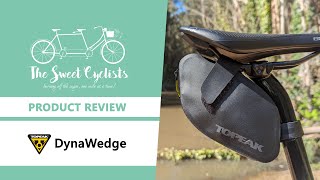 Topeak Weatherproof Dynawedge Bike Saddlebag Review - feat. Waterproof + Center Zipper + Velcro