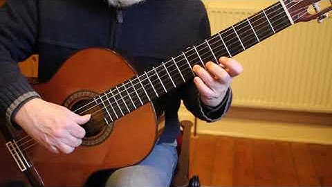 Minuet in D major Op11. no.5  by F. Sor Guitar Tutorial PART THREE