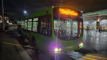 Euro 4 Volvo B7RLE uses all its power | Transdev Keighleys 1843 FJ08 BZP