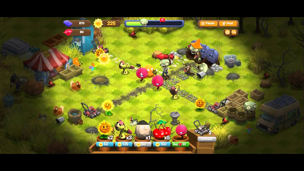 plants vs zombies adventures facebook