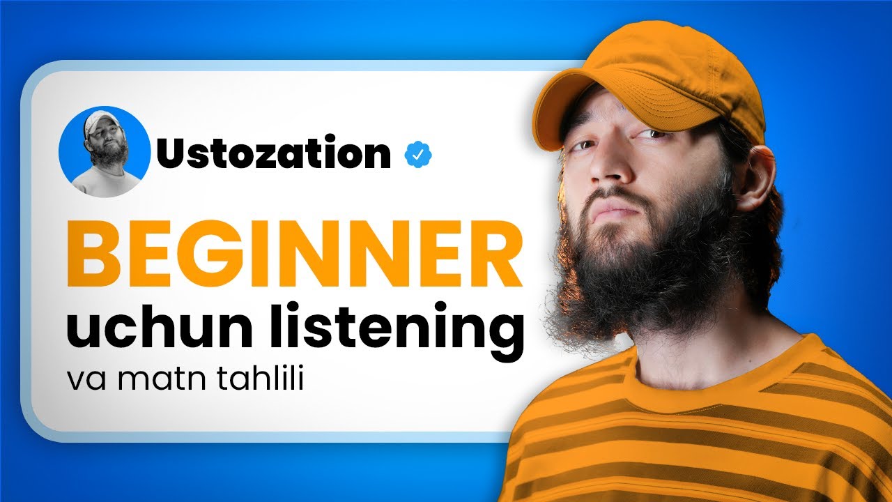Matn BEGINNER uchun LISTENING va MATN TAHLILI | 6-qism - YouTube
