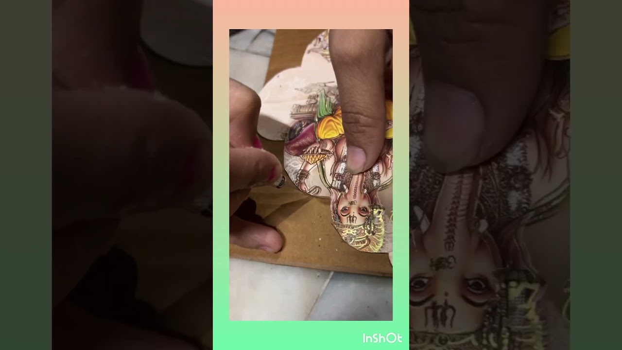 #craft #creativity #craftideas #handemadecreations #LadduGopaljikasinghasan#@_Akanksha_Verse