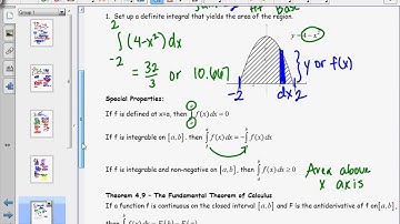 Calculus 4.4 Fundamental Theorem of Calculus