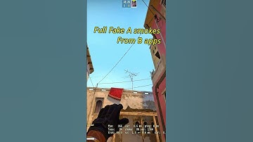 Full fake A execute smokes *From B apps | Mirage #csgo #shorts