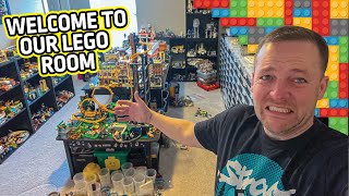 LEGO Room Tour  A Glimpse of Our 1000+ LEGO Set Collection