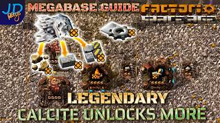 Legendary Calcite is overlooked! ⚙️ Factorio Space Age 2.1 🚀 Ep33 🏭 Guide to Megabasing
