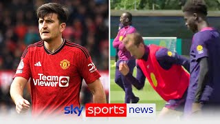 Harry Maguire, Luke Shaw and Anthony Gordon not in England training ahead of tomorrow's game