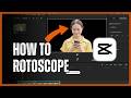 How to Rotoscope in CapCut PC | Remove Background Tutorial