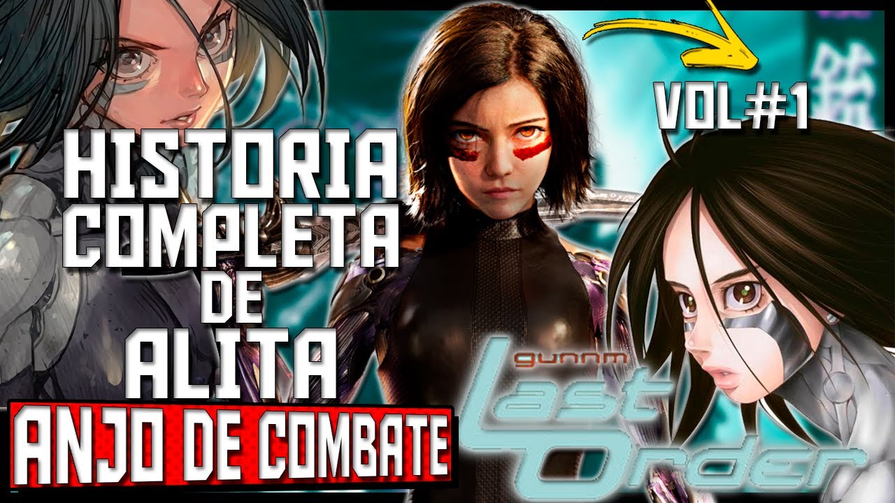 ALITA ANJO DE COMBATE - HISTÓRIA COMPLETA DO MANGÁ vol 6