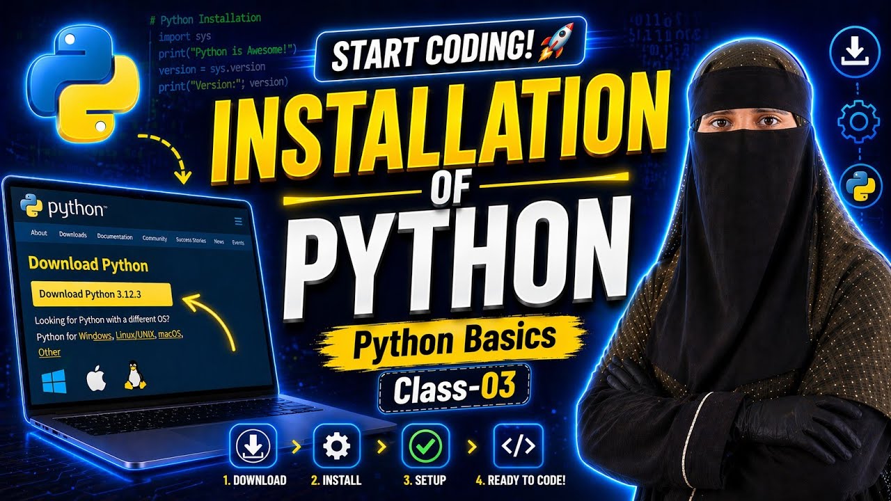 How to Download & Install Python (2026 Updated) 💻 - YouTube