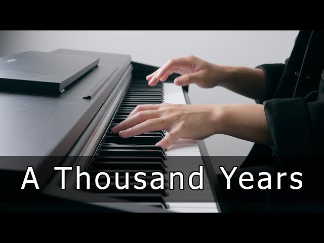 Christina Perri - A Thousand Years (Piano Cover by Riyandi Kusuma) class=