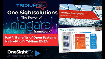 Power of Niagara Framework: Part 1 - Benefits of Open Systems