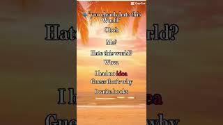 You can create the perfect world when you write #compilation #edit #vent #song #shorts