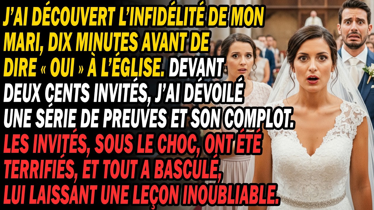 J’ai Découvert Infidélité Mari 10 Min Avant «Oui» Église👰‍♀️💔. J’ai Fait Ça Devant 200 Invités...😏.