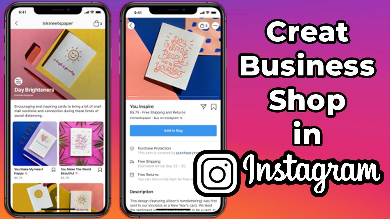 How to create shop on Instagram in 2020