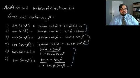 Sum and Difference Formulas | Precalculus II