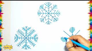 Qar Dənəciyi Şəkli Çəkmək Rəsm Çəkmək Şəkil Çəkmək