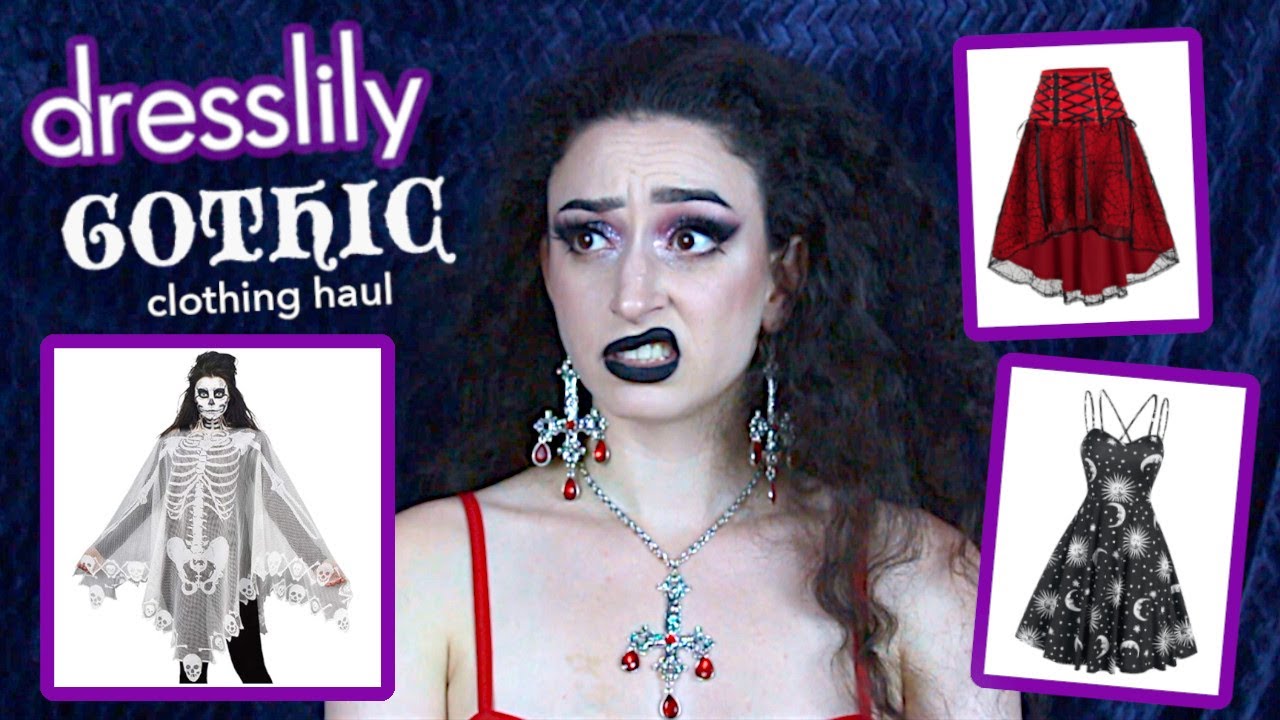 DRESSLILY SUMMER GOTH TRY ON HAUL 🦇